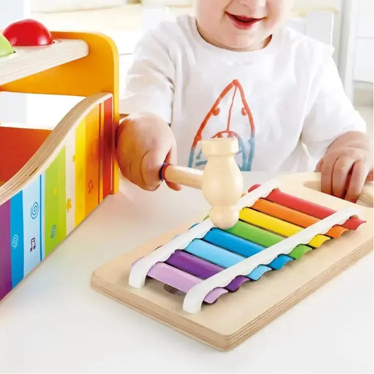 Knocking Stool And Xylophone Children's Toy Set