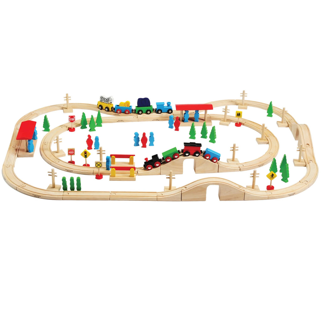 Little Engineer's Choice Wooden Railway Set
