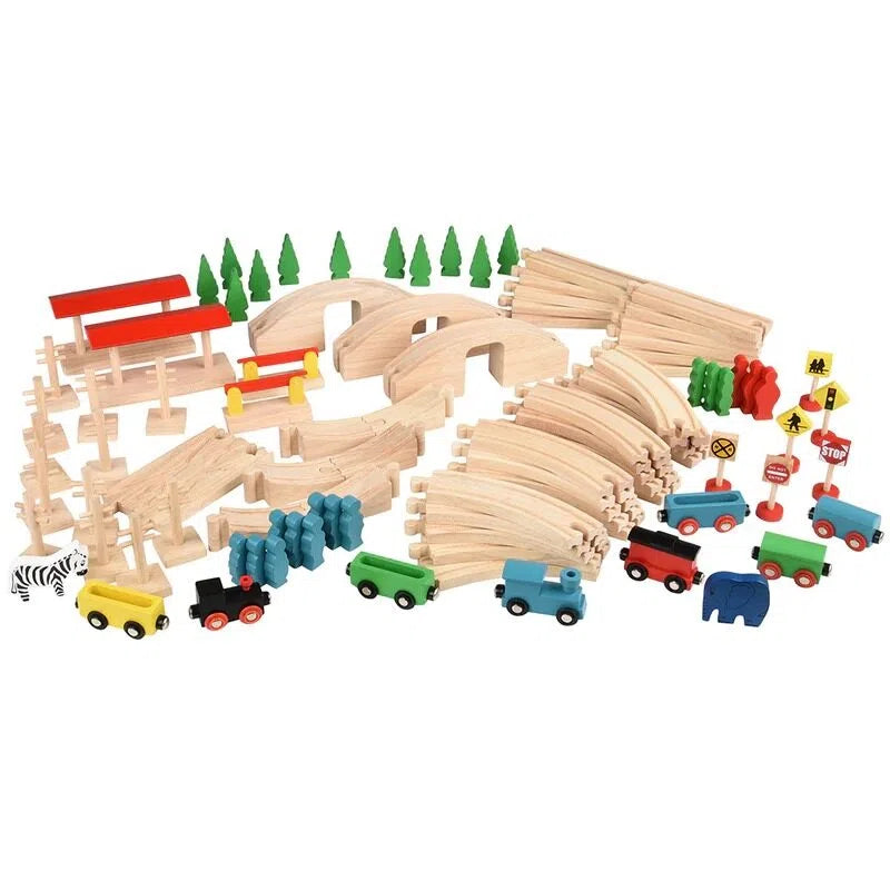 Little Engineer's Choice Wooden Railway Set