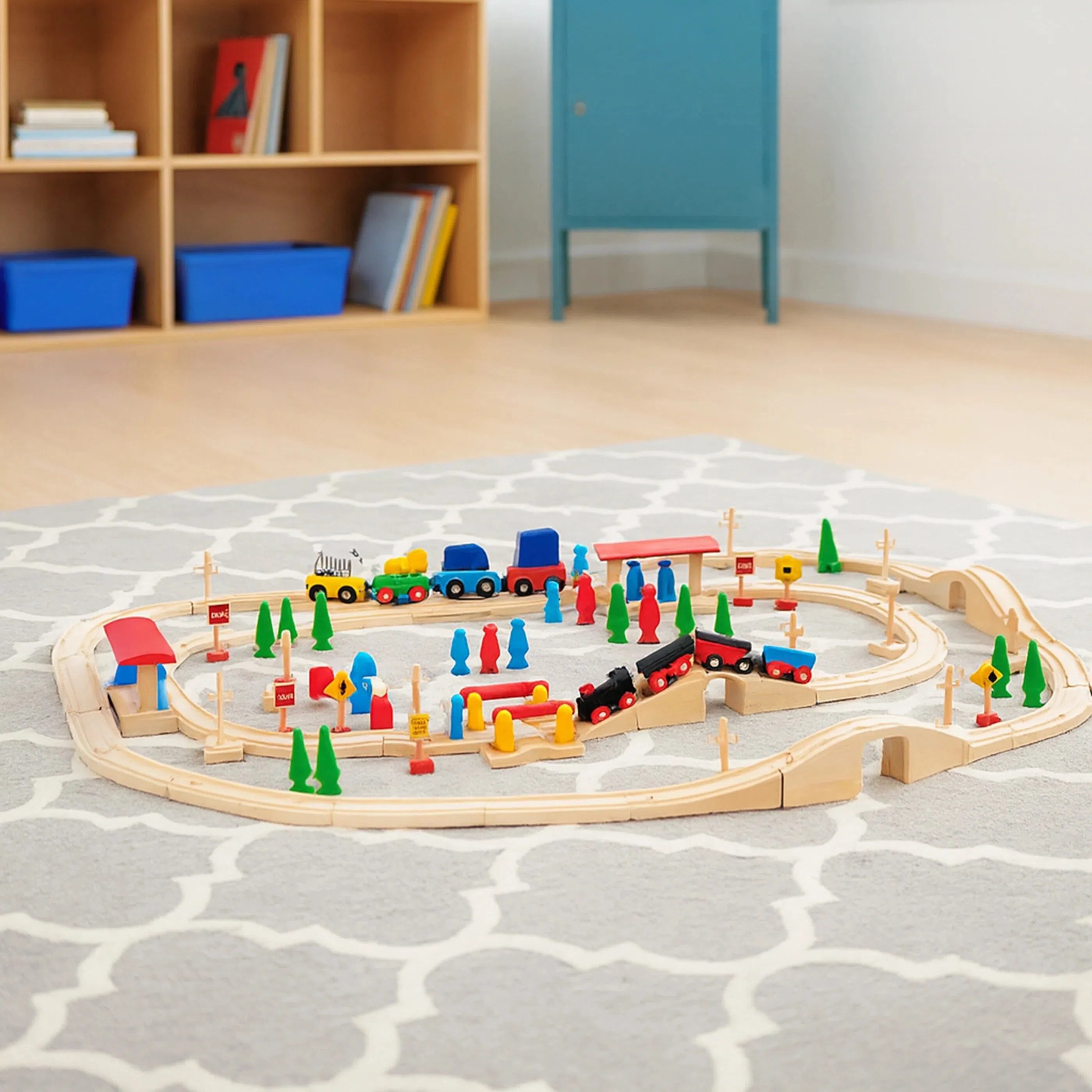 Little Engineer's Choice Wooden Railway Set