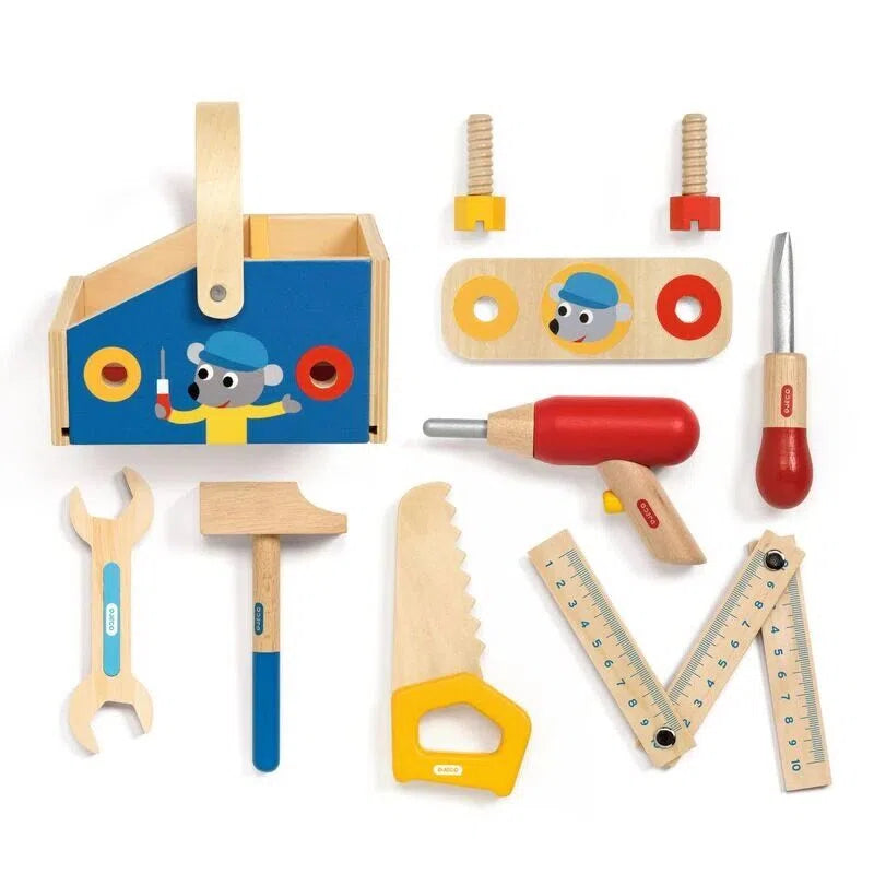 Little Repairman's Selected Wooden Tool Set
