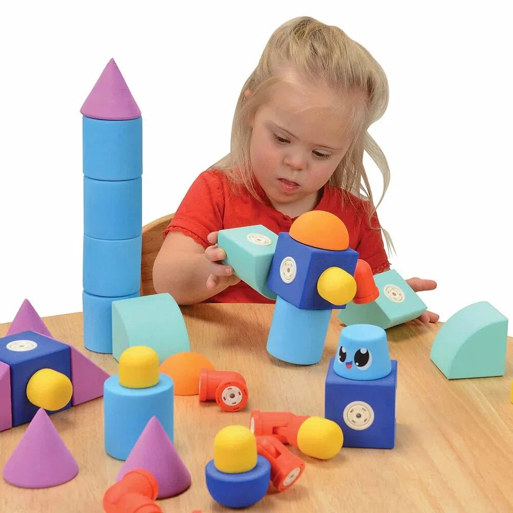 Open Type Magnetic Building Block Set