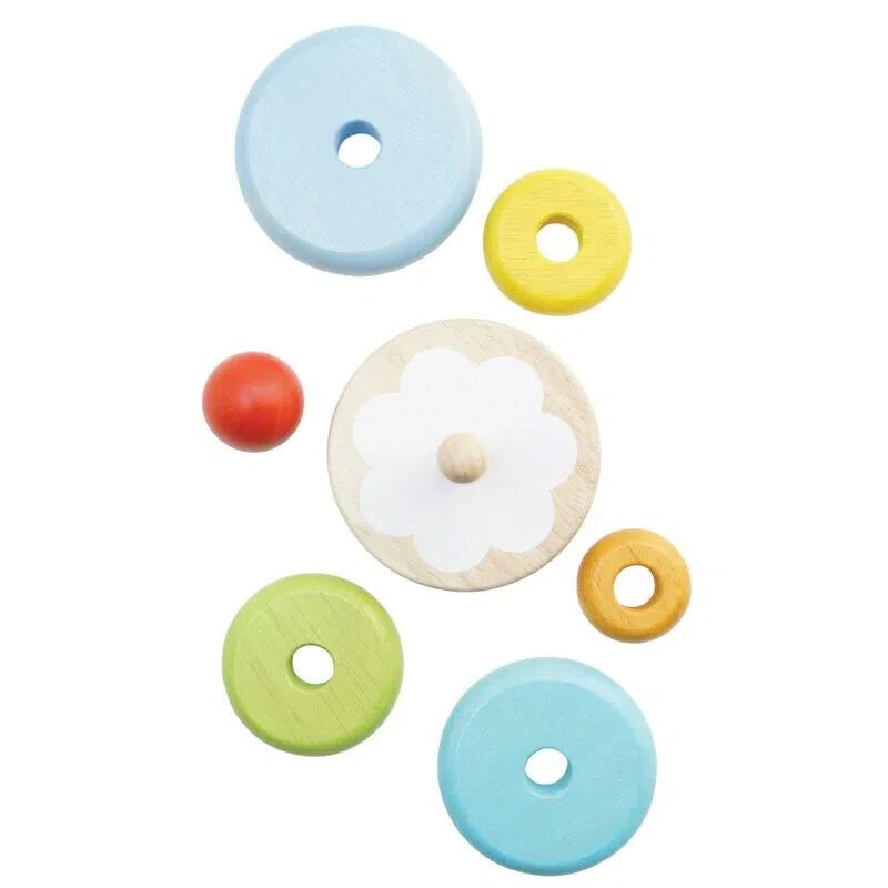Rainbow Swing Stacking Game
